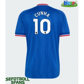 Manchester United Matheus Cunha #10 Bortatröja 2026-27 Kortärmad